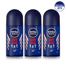 니베아 맨 데오드란트 롤온 드라이 임팩트 50ml X 3개, 단품없음
