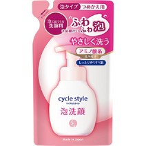 제일비누 DAIICHI 사이클스타일 거품 세안 폼 [리필 220ml], 단일