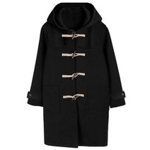 떡볶이코트후드 모직 카멜코트 아이보리 하프 그해우리는 최웅 최우식 더플코트