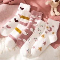 말랑마쥬 러블리무드 여성용 양말 5종세트