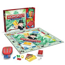 해즈브로 모노폴리 한글판 전자카드 보드게임 A7444
