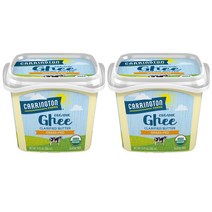 Carrington Farms Organic Ghee Clarified Butter Grass fed 캐링턴팜스 오가닉 기버터 355ml 2팩