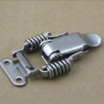 기본 대형 스프링 버클 클립 캐비넷 고정 자물쇠 홀더 공예 보관 만들기 후크 DIY 클램프 부속품 목공 박스, 단품