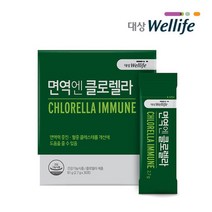 대상웰라이프 [대상웰라이프] 면역엔 클로렐라 30포×2박스, 상세 설명 참조, 단일옵션