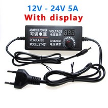 파워서플라이 전원공급장치 컴퓨터 DC전원 전원 공급 장치 어댑터 AC DC 3V 5V 9V 12V 24V 36V 1A 2A 3A 5A 10A 변압기 220V 조절 가능 디스플레, 59.With 34PCS Adapter - 12V  2
