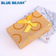 보석전시진열 스퀘어 쥬얼리 박스 오거나이저 약혼 반지 귀걸이 목걸이 팔찌 디스플레이 선물 홀더 블랙 레드 화이트 네이비 골드