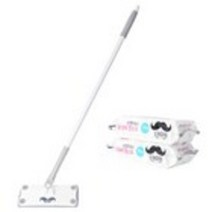 샤바스 스칸디나 밀대 청소기 + 물걸레 청소포 30매 x 2p, 5세트