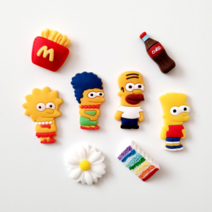 심슨가족 신발악세사리 4p