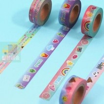 마스킹 테이프 네임 01 TAPECHARMING MASKING, 03.KITSCH_EMOJI