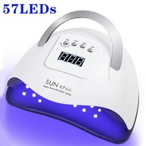 66LEDs UV LED 네일 램프 아크릴 젤 건조 저열 모드 스마트 센서 아트 살롱 매니큐어 기계 네일아트 손톱 건조기, CHINA_57LEs-X7M | AU