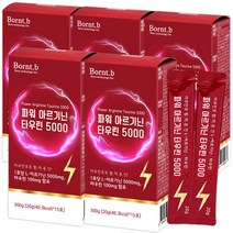 본트비 파워 아르기닌 타우린 5000, 300g, 5박스