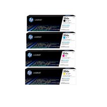 HP CF510A/CF511A/CF512A/CF513A color laserjet PRO M154nw 정품토너 4색1세트 검정 1100매/칼라 900매, 1개, 검정+컬러