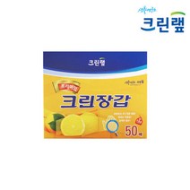 크린랲 프리미엄 크린장갑 50매, 1개