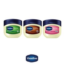 바세린 프로텍팅 젤리 100ml x 3개 (코코아+알로에+베이비), 1세트
