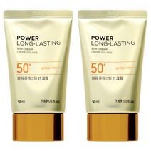 [더페이스샵] 파워 롱래스팅 선 크림 2개, 단품