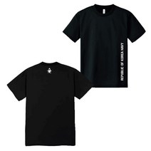 사이드 로고 밀리터리 해군 컬러 반팔 티셔츠