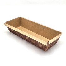 파운드몰드 사각(중) 50매 베이킹 종이몰드