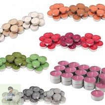 SINNLIG_미니향초_이케아_30개입_신리그, 그린