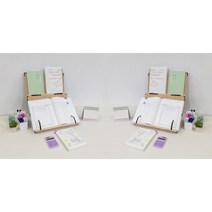 위즈독서대 포유40 2단독서대 40F2 필기겸용 독서대