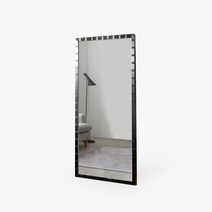 [엠하우스(가구)] 아티클 메탈 전신거울 와이드 벽걸이형 (4 color) (착불), 색상:화이트