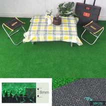 국산 카페 테라스 나일론 고수명 인조잔디 8mm 200x50 털이 아파트 흙
