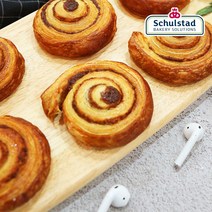 슐스타드 냉동생지 에어프라이어빵 미니 시나몬스윌 12개, 1봉, 516g