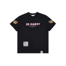 에드하디 에드하디 버터플라이 반팔티셔츠 BLACK