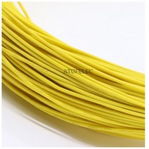 1M UL1007 30/28/26/24/22/20/18/16 AWG PVC 주석 도금 구리 연선 케이블 블랙/브라운/레드/오렌지/옐로우, 07 YELLOW_05 22AWG