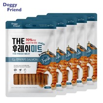 노령견 피부건조 오메가3 강아지 간식 5봉 저키 육포 반려동물 푸들 스틱 강쥐선물 추천