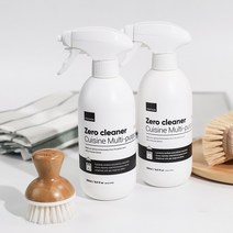 1+1 뽀숑 초강력 기름때제거 제로크리너 500ml 세정제 주방 가스렌지 후드 청소