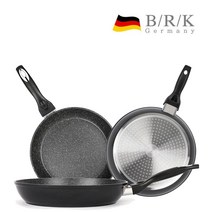 독일 BRK후라이팬 스톤 마블 코팅팬 인덕션 가스레인지 겸용, 03. 마블 후라이팬 28cm