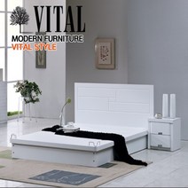 바이탈침대 격자헤드 No.117 싱글 평상형 통깔판 프레임, 없음/없음/없음