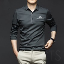 새로운 골프웨어 남성 골프 의류 골프 셔츠 남성 긴팔 티셔츠 통기성 스포츠웨어 야외 레저 골프 남성 의류