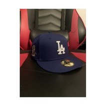 LA 다저스 7X 월드시리즈 챔피언 MLB 뉴에라 59FIFTY 모자 모자 장착