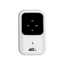휴대용와이파이 와이파이에그 2박3일해외여행 뜨거운 판매 150mbps 4g 무선 라우터 모바일 휴대용 와이파이 자동차 공유기 sim 카드 슬롯 lte mifi 모뎀 배터리가, 협력사, 하얀색