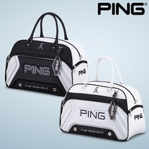 핑 남성 보스턴백 남자 골프 보스톤백 골프옷가방 스포티 MX2 2023, 블랙