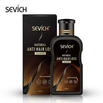 탈모샴푸 헤어케어샴푸 탈모치료삼푸 sevich 200ml 트리트먼트 헤어 케어 바 생강, 안티 오프