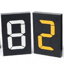중형 유통기한 날짜표시기 디지털숫자변경 벽부착, N12 - 흰색