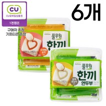 SOFT TOFU [풀무원] 한끼 연두부 120g x 6개 참깨흑임자소스/오리엔탈유자소스 (CU기프티콘 추첨)