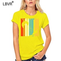 카이트 서핑 레트로 카이트 서핑 남성 티셔츠 있는 자동차 링 오버사이즈 코튼 크루넥 반팔, 17 yellowX85731_06 XL