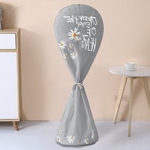 밴딩 대형 선풍기 안전망 바닥 커버 받침 보호망 그레이 써큘레이터 아기 망 덮개 서큘레이터 보관 먼지 방지 보관함 긴 키큰 방수 카바