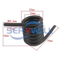 350 400 스틸 알루미늄 단일 삼상 절단기용 비틀림 스프링, 03 for ZJ 350 7turns