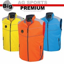 AG 2톤 배색조끼빅사이즈 행사용 마크 MK3