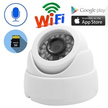 홈캠 강아지cctv ip카메라 wifi 1080p 960p 720p 감시 비디오 보안 무선 오디오 cam 실내 유선 적외선 돔, 어댑터 포함 960p, 3.6mm