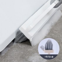 화장실 욕실 베란다 틈새 모서리 청소솔 청소브러시 jn105ea, HUB 카키