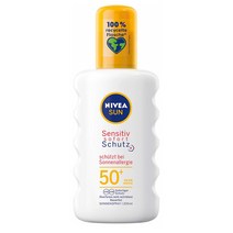 니베아 센시티브 썬스프레이 SPF50+ 200ml 안티 햇빛 알레르기 선스프레이 자외선차단