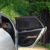 브리즈문 차박 차량용 모기장 방충망 햇빛가리개 1Set, 뒷창용, 02.M사이즈