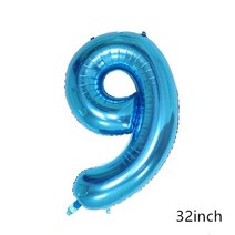 요술 졸업식 용돈 풍선 꽃다발 포켓몬 피카츄 라텍스 호일 풍선 생일 축하 배너 엘프 파티 장식 어린이 장난감 만화 애니메이션 케이크 토퍼109939, 1pc 32인치 번호 9