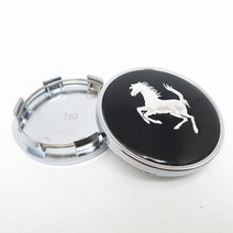 휠캡 휠커버 페라리 말 당나귀 휠 센터 허브 캡 자동차 스타일링 커버 56mm 엠블럼 배지 스티커 액세서리 62mm 4 개입, 3.C