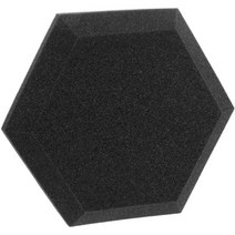 방음재 흡음재 패널 sound wall hexagon isolation 방음 보드 흡수 음향 방음 음향 패드 studio 차단 증거 3d, 검은색